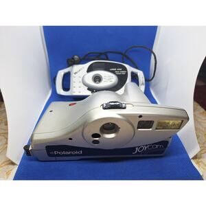 2 Film Cameras- Polaroid JoyCam 500 & Millennium 35mm MegaView- Good Condition